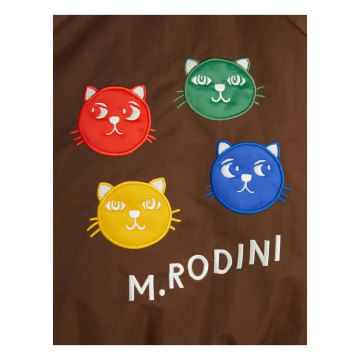 Bomber Cool Cats Fibre riciclate | Cioccolato- Immagine del prodotto n°6