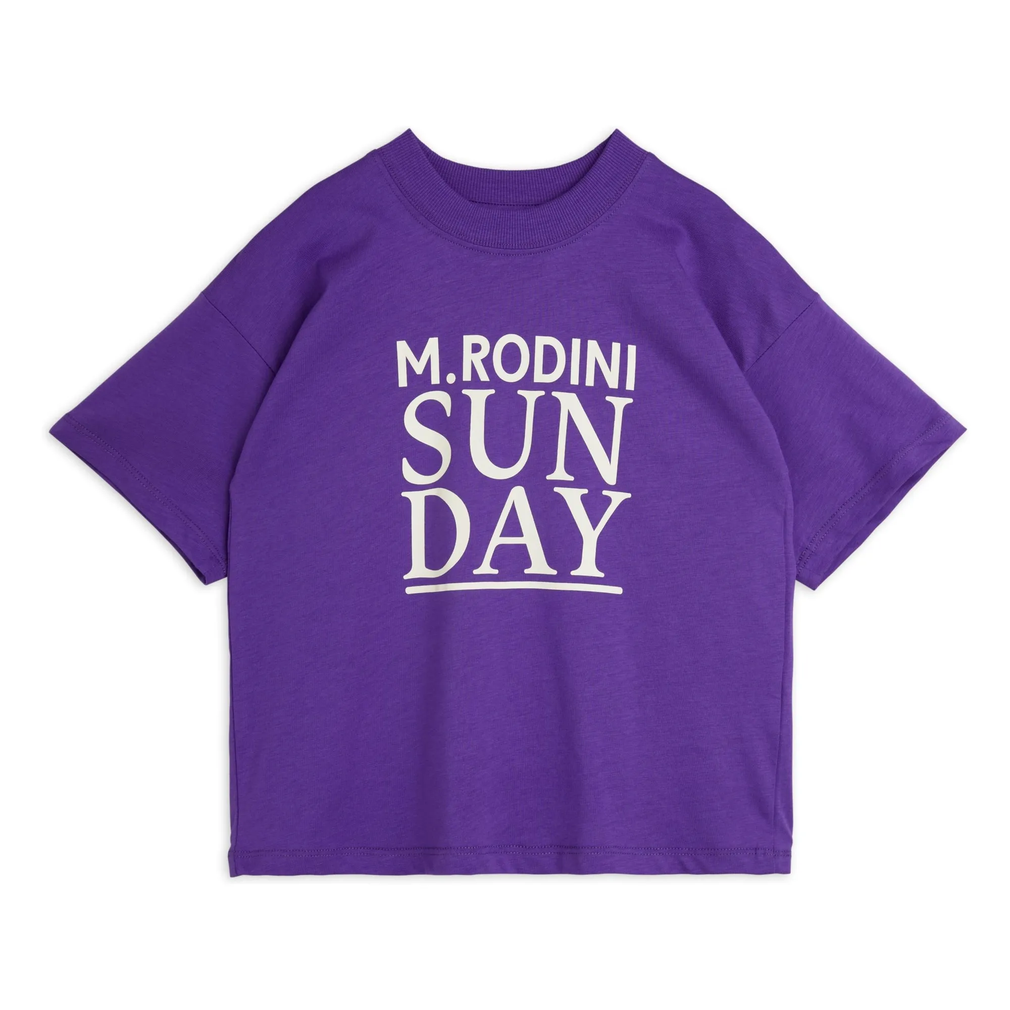 Mini Rodini Purple Sunday T-Shirt Organic Cotton