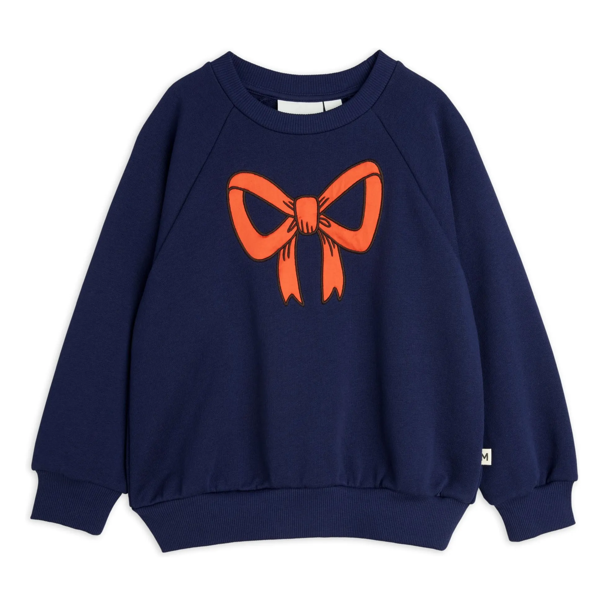 Mini Rodini Navy Blue Organic Cotton Knot Sweat