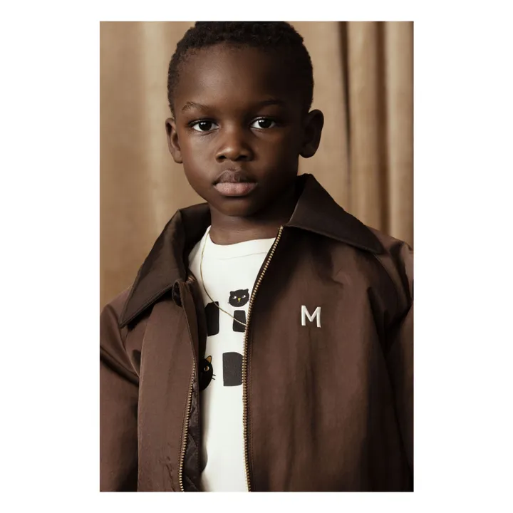 Bomber Cool Cats Fibre riciclate | Cioccolato- Immagine del prodotto n°2