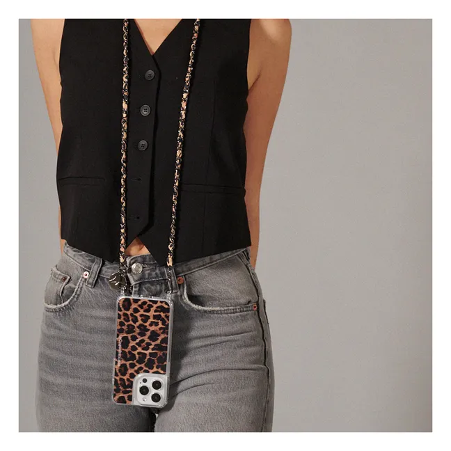 Cali 120 cm long chain | Brown