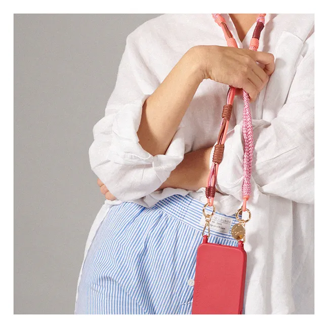 Langes Seil Roxanne 120 cm | Rosa