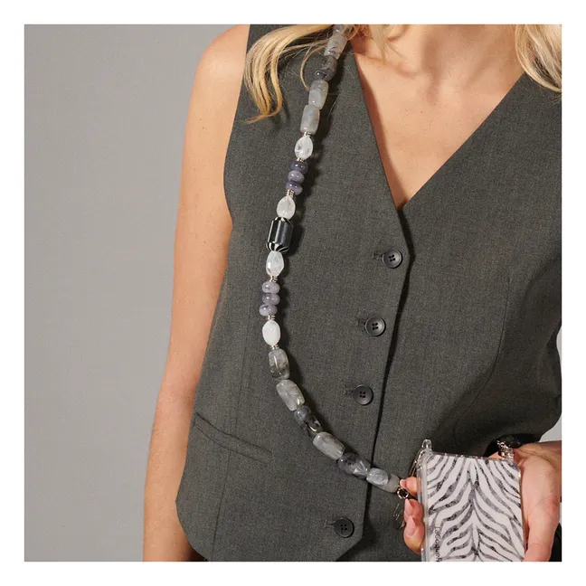 Cadena larga Divya 120 cm | Gris