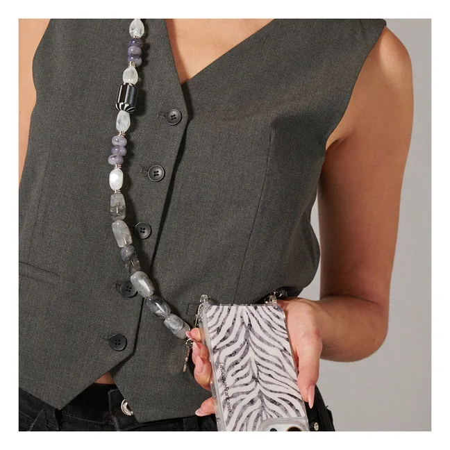 Cadena larga Divya 120 cm | Gris