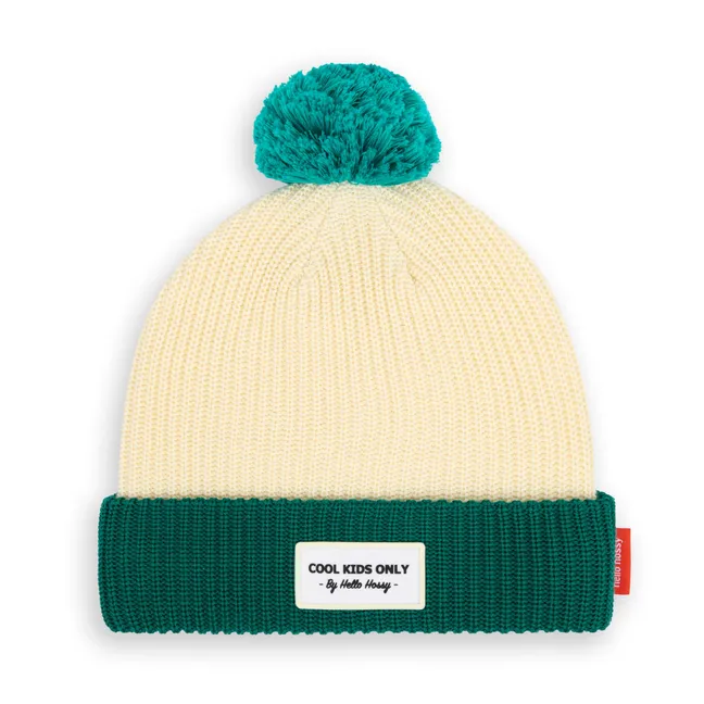 Gorra en bloque de algodón ecológico | Verde bosque