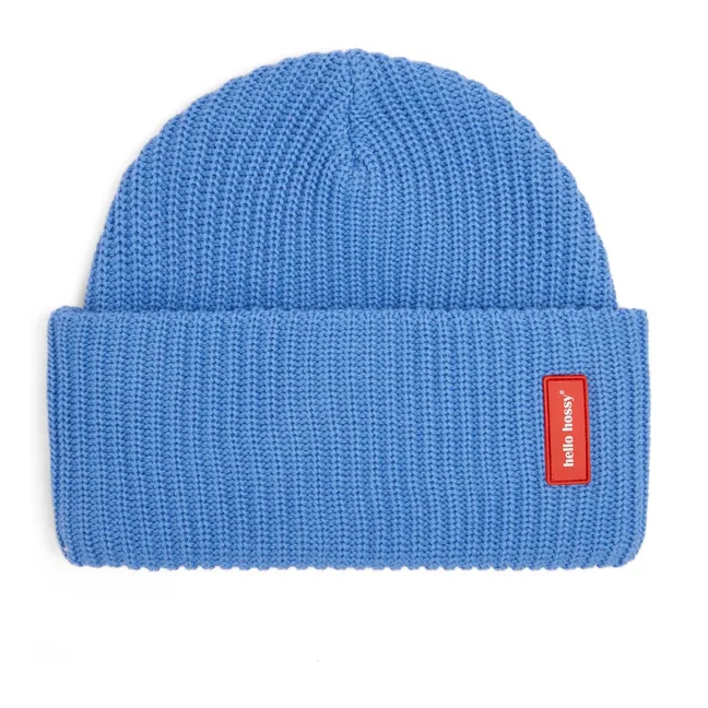 Gorro Flow de algodón orgánico | Azul