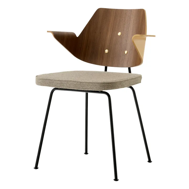 Chaise RFH RD7, Robin Day | Gris foncé- Image produit n°0