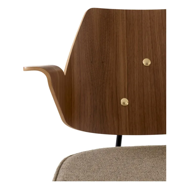 Chaise RFH RD7, Robin Day | Gris foncé- Image produit n°3