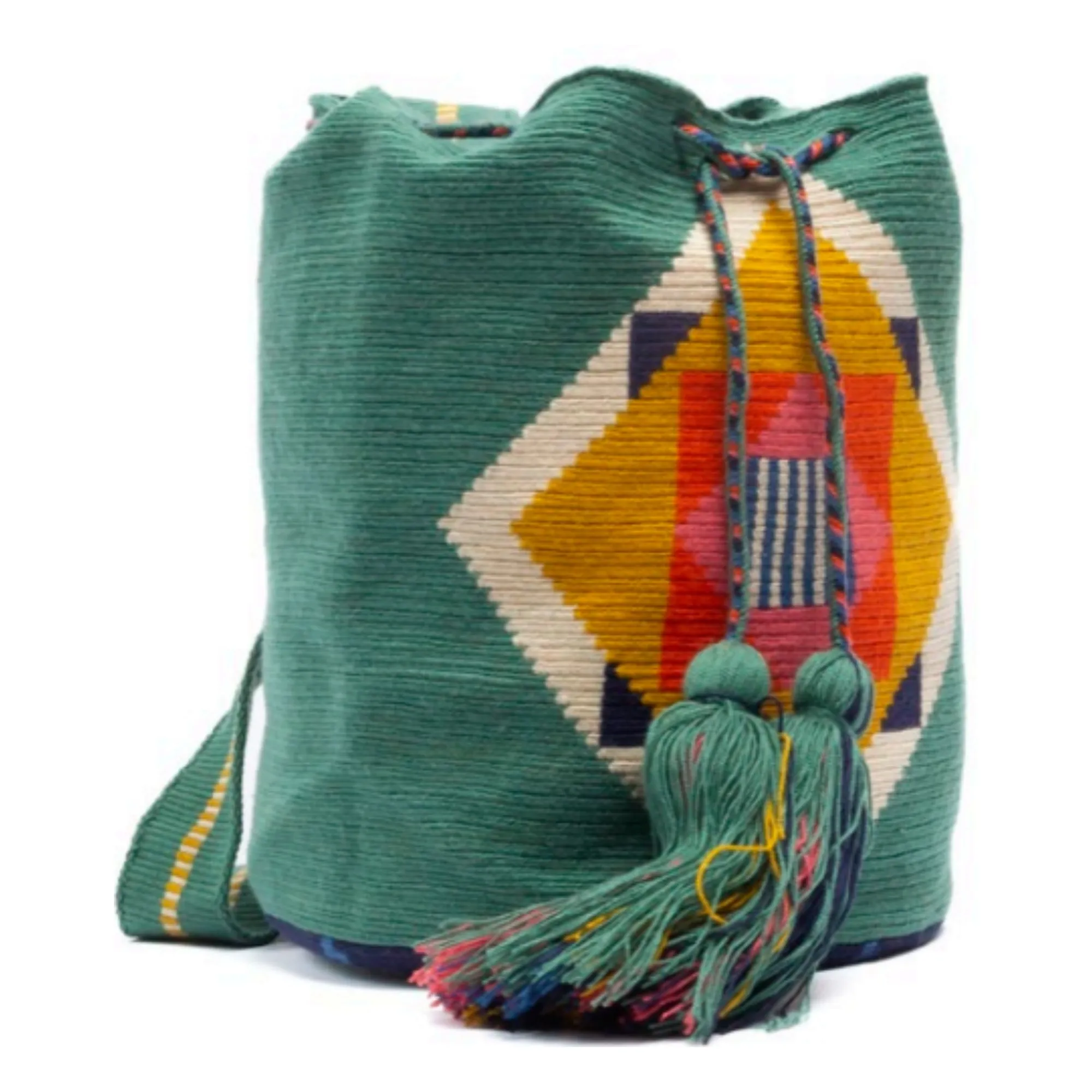 Guanabana Jade Green Crossbody Large Vulture Bag