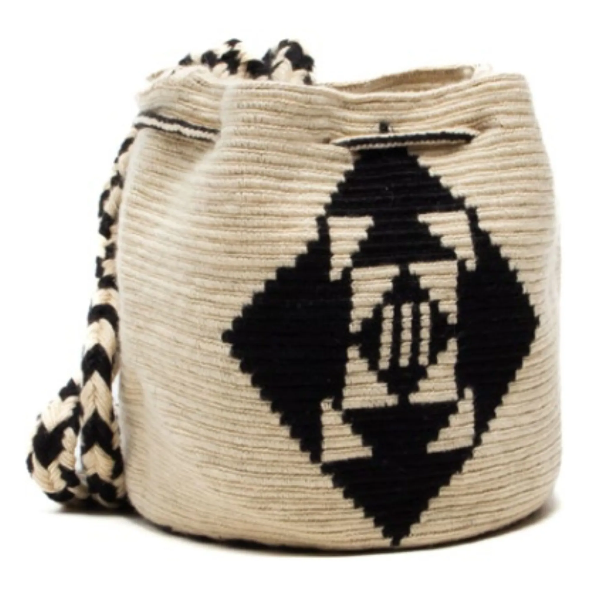 Guanabana Beige Crossbody Medium Vulture Bag