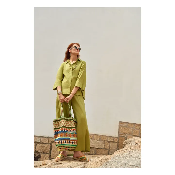 Cabas Raven | Vert- Image produit n°2