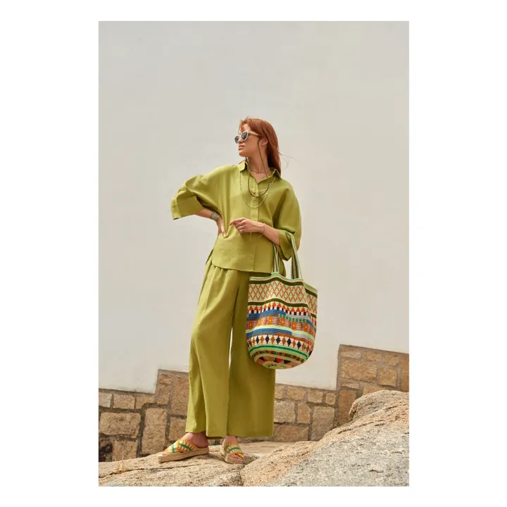 Cabas Raven | Vert- Image produit n°1