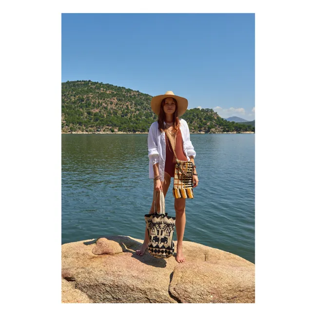 Borsa tote Hawk | Nero
