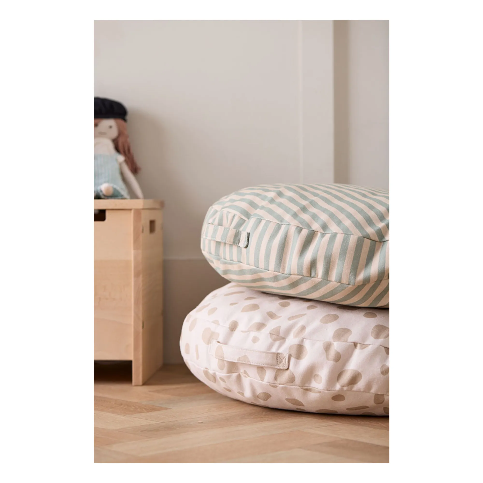 Coussin de sol | Beige- Image produit n°1