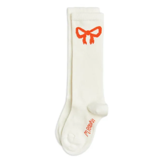Socken Hoch Schleife Bio-Baumwolle | Seidenfarben