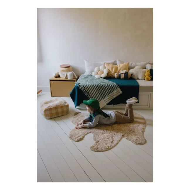 Bärchen-Teppich | Beige