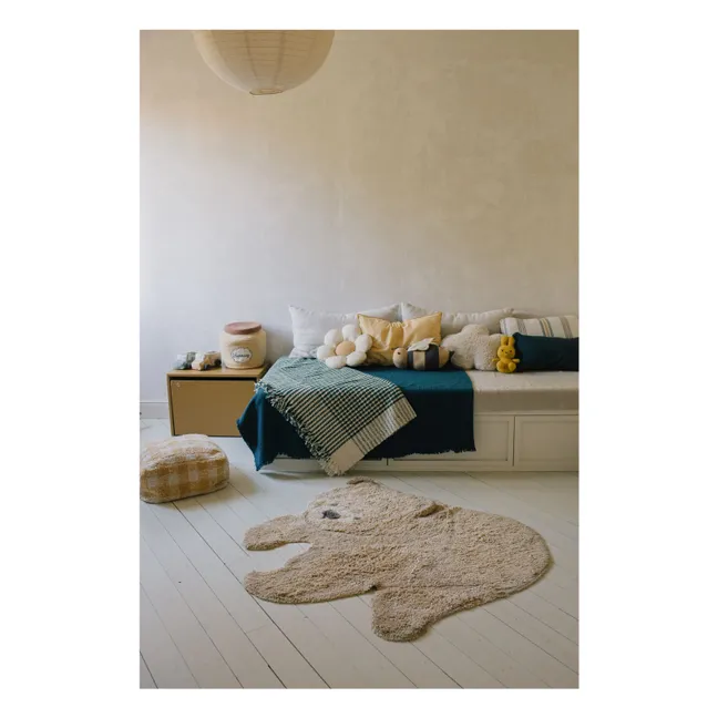 Bärchen-Teppich | Beige