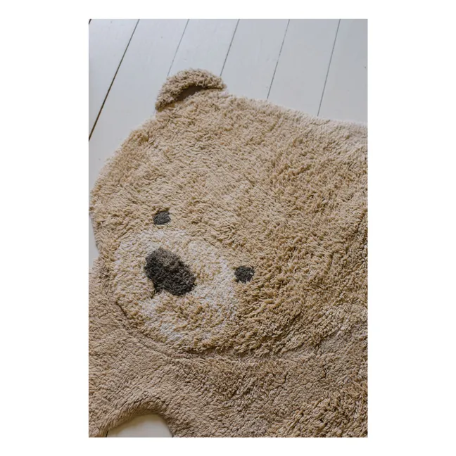 Bärchen-Teppich | Beige