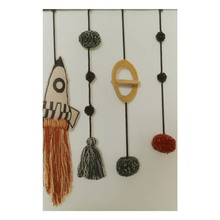 Cosmos wall decoration | Black- Product image n°3