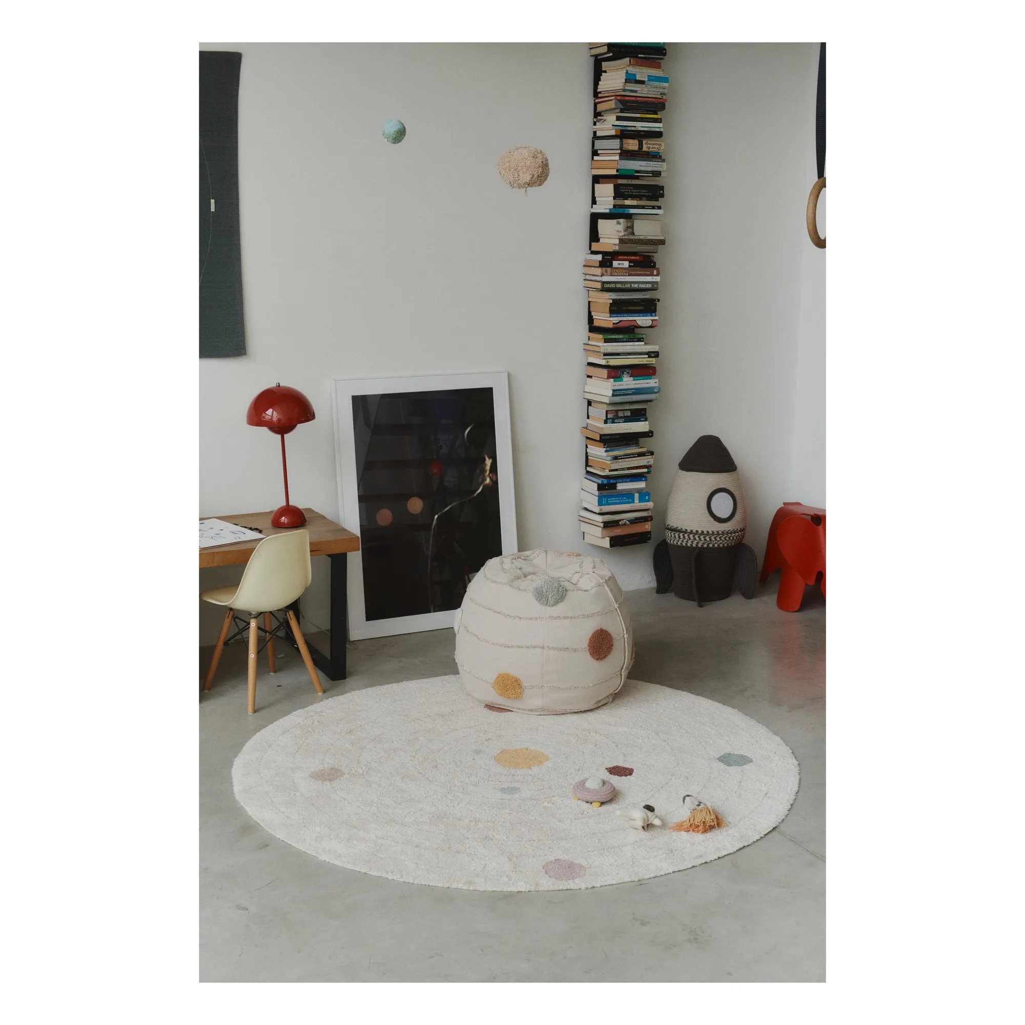 Pouf Solar System | Beige- Image produit n°1