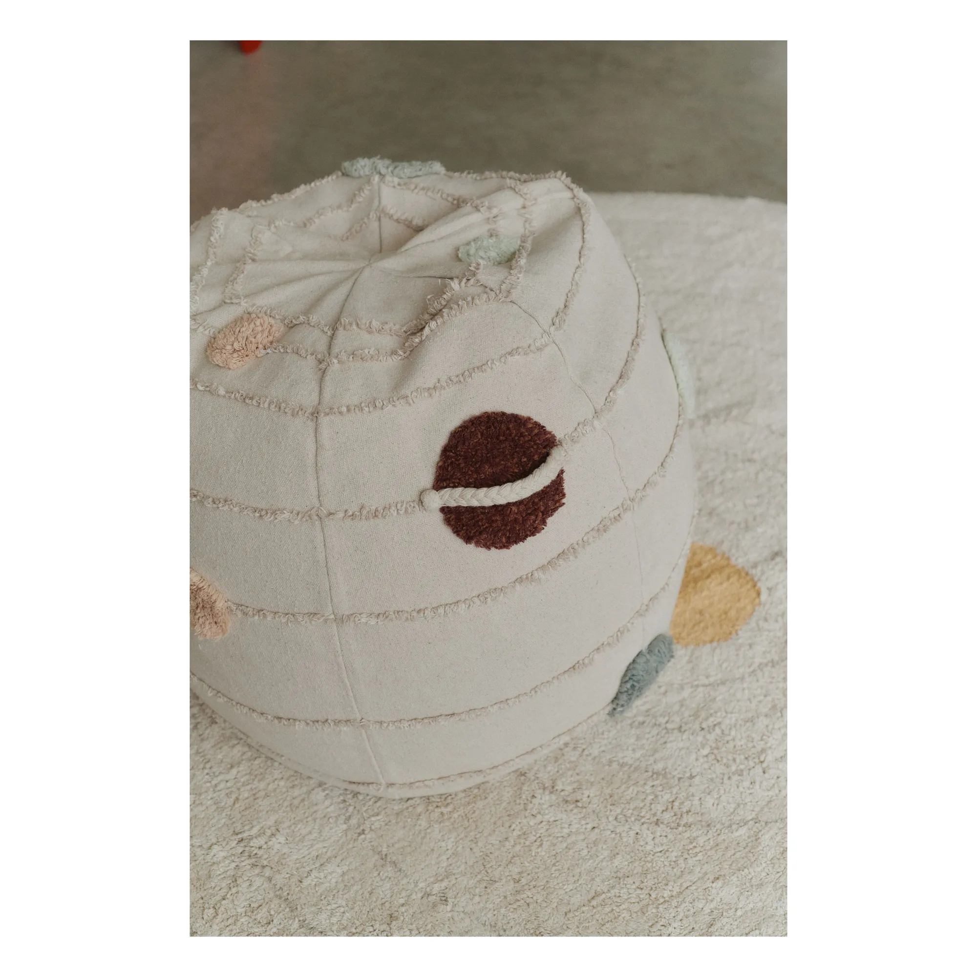 Pouf Solar System | Beige- Image produit n°3