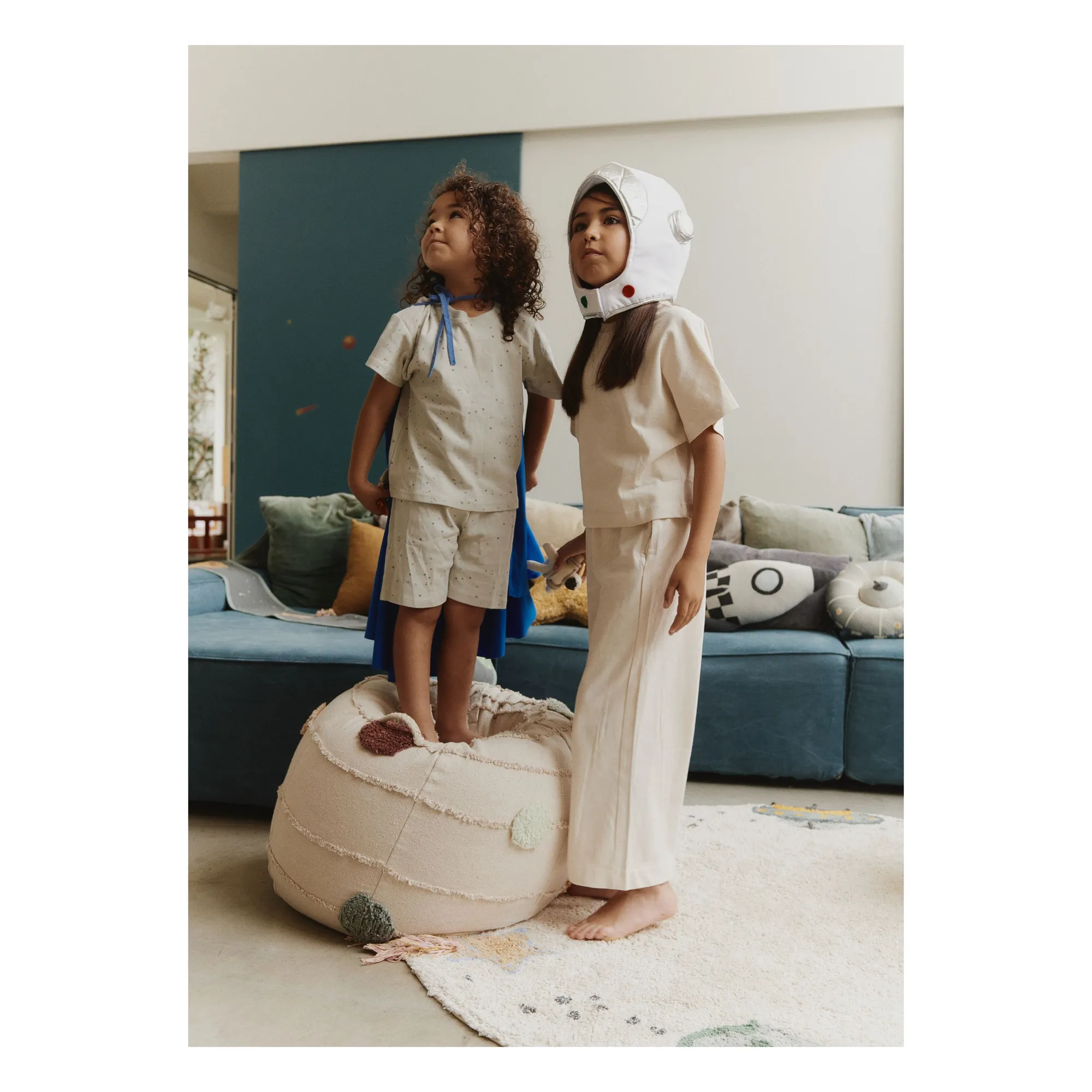 Pouf Solar System | Beige- Image produit n°2