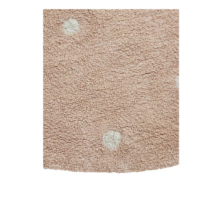 Tapis rond Dot | Rose- Image produit n°3
