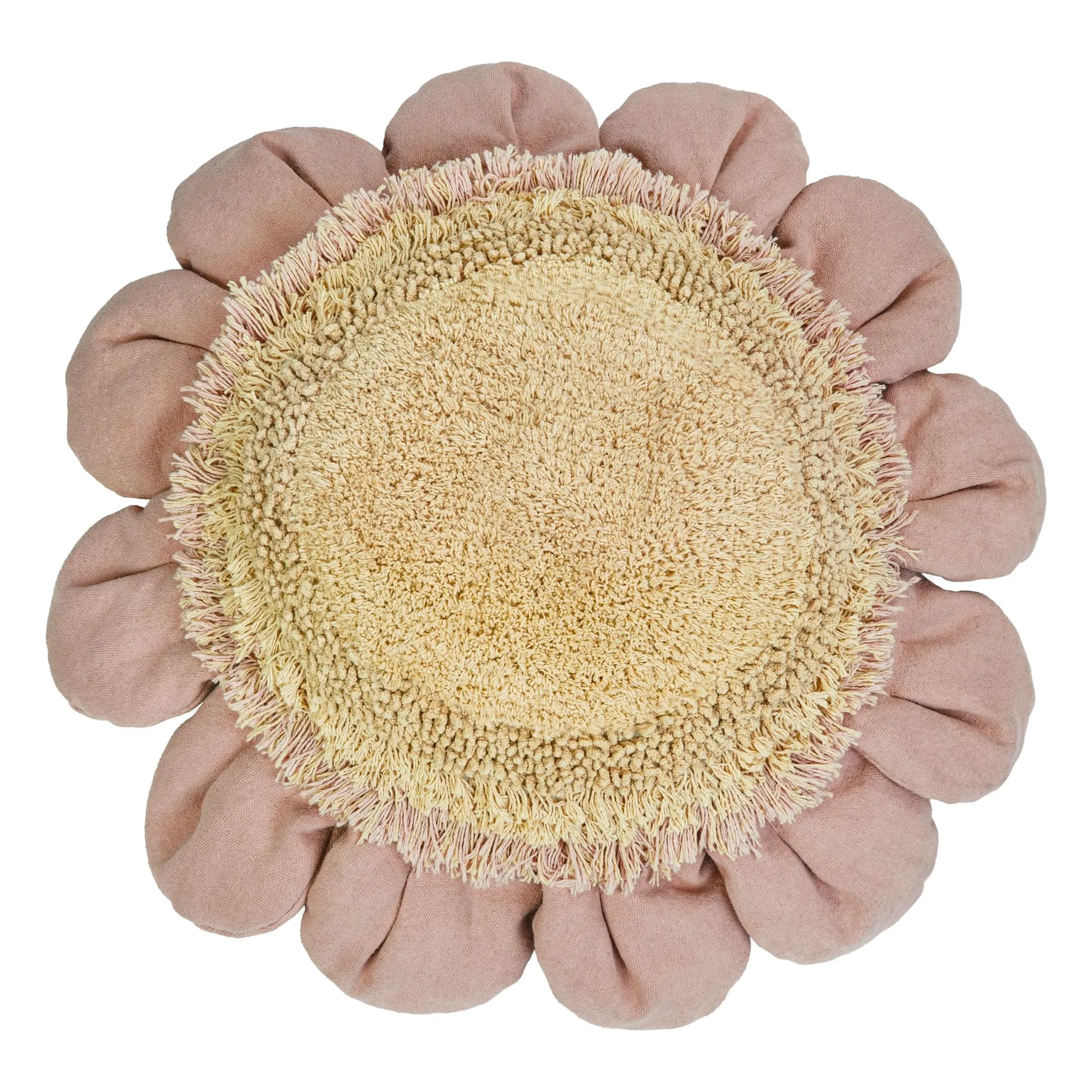 Pouf Daisy | Rose- Image produit n°0