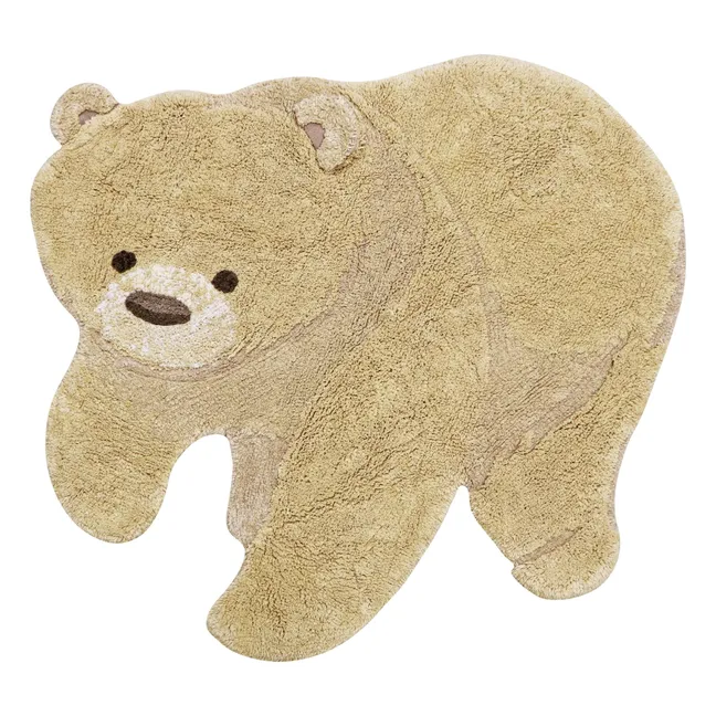 Bärchen-Teppich | Beige