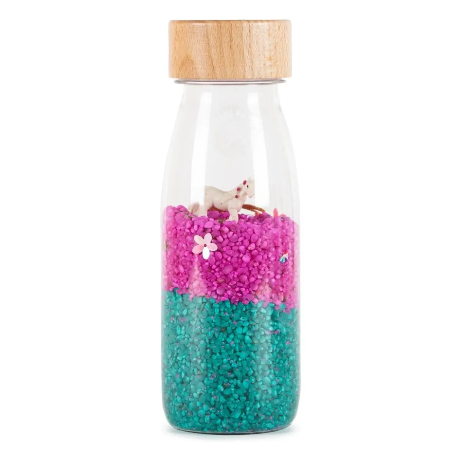 Petit Boum Pink Unicorn Sensory Bottle