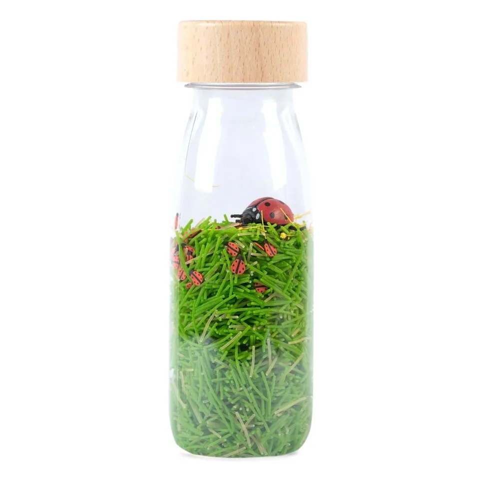 Petit Boum Green Cocinelles Sensory Bottle