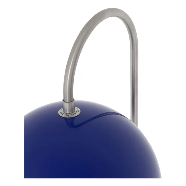 Lámpara de pie Flowerpot VP12, Verner Panton | Cobalto