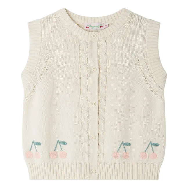 Chaleco Erini | Crema