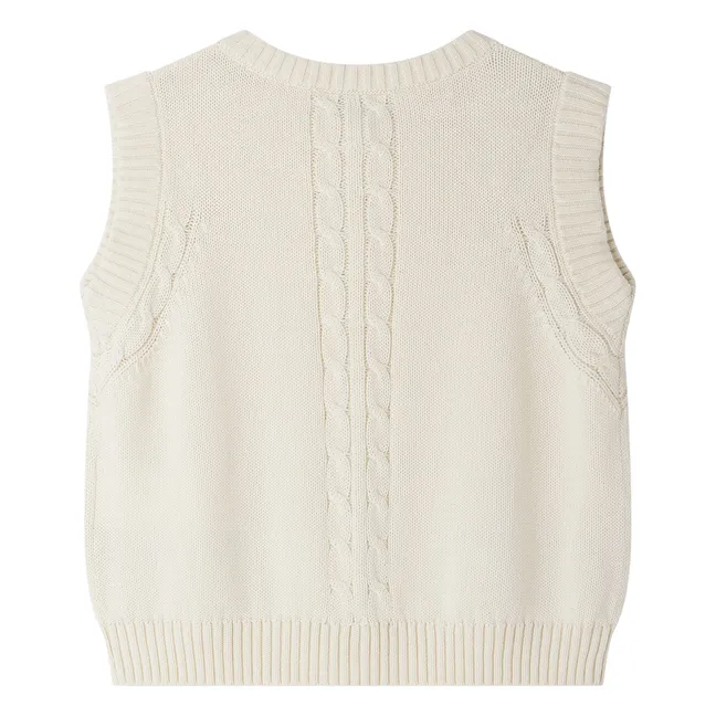 Chaleco Erini | Crema
