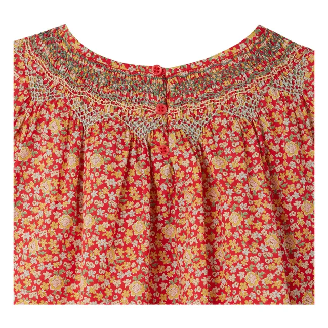 Smockee Nella blouse | Red