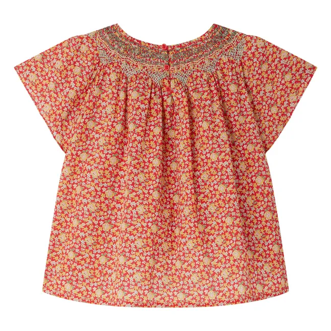 Smockee Nella blouse | Red