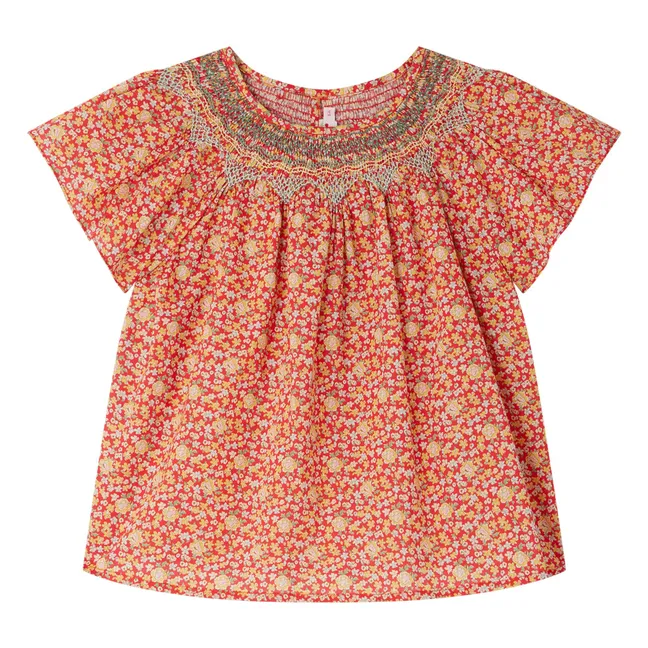 Smockee Nella blouse | Red