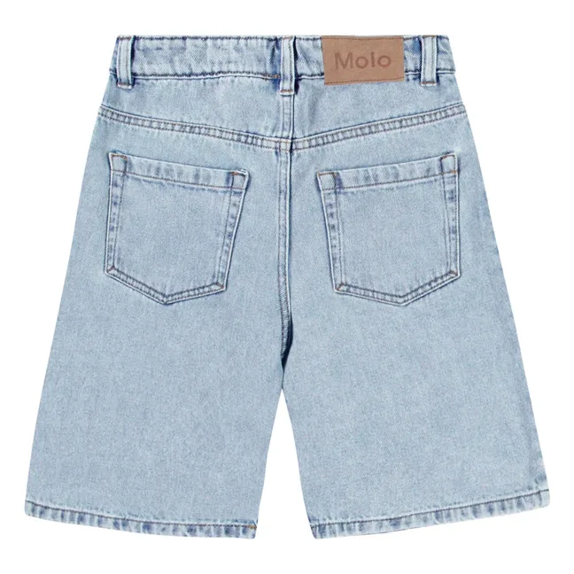 Bermuda Art Coton Bio | Denim