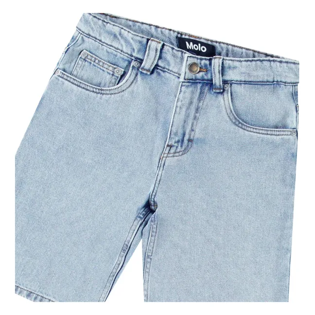 Bermuda Art Coton Bio | Denim