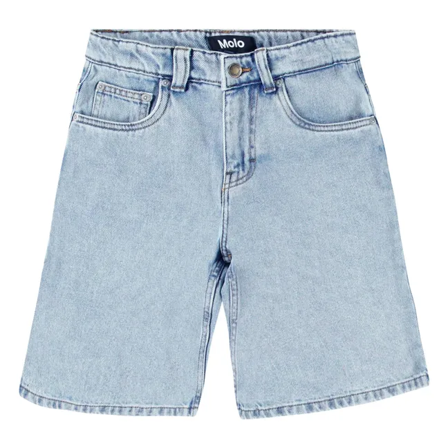 Bermuda Art Coton Bio | Denim
