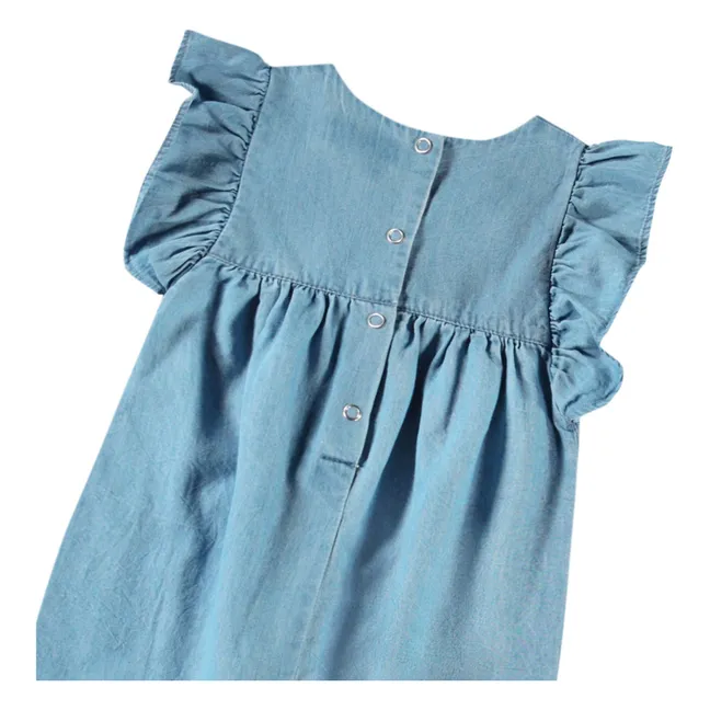 Mono de algodón ecológico Fifi | Azul