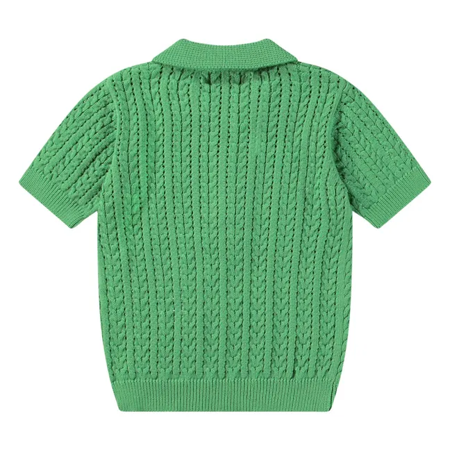 Polo Gretel Coton Bio | Vert
