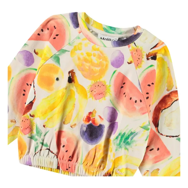 Sweat Malinda Fruit Salad Coton Bio | Crème