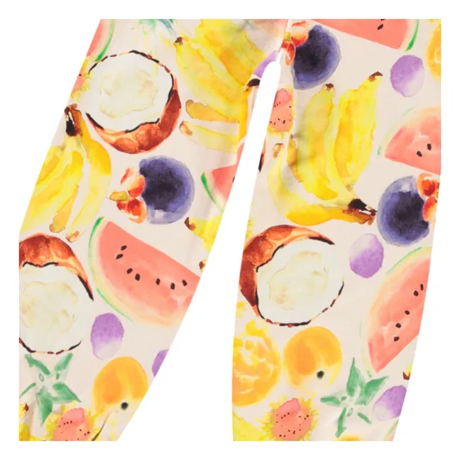 Jogger Adriana Fruit Salad Coton Bio | Crème