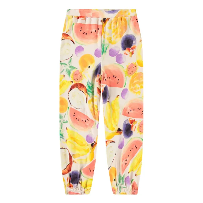 Jogger Adriana Fruit Salad Coton Bio | Crème