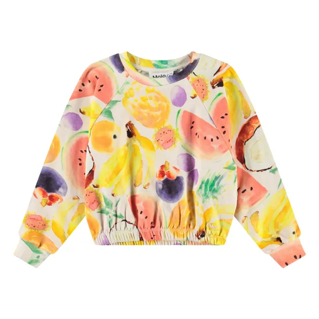 Sweat Malinda Fruit Salad Coton Bio | Crème