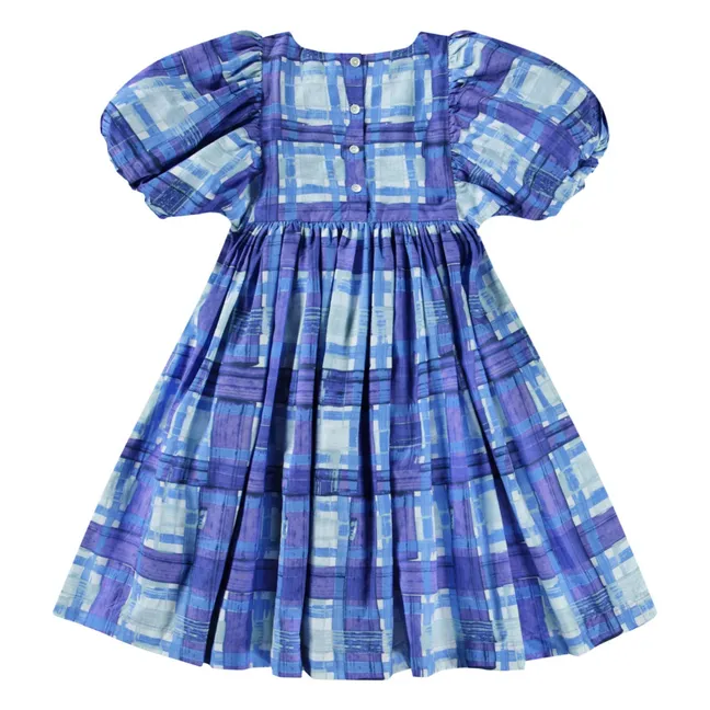 Kleid Calyita Bio-Baumwolle | Blau