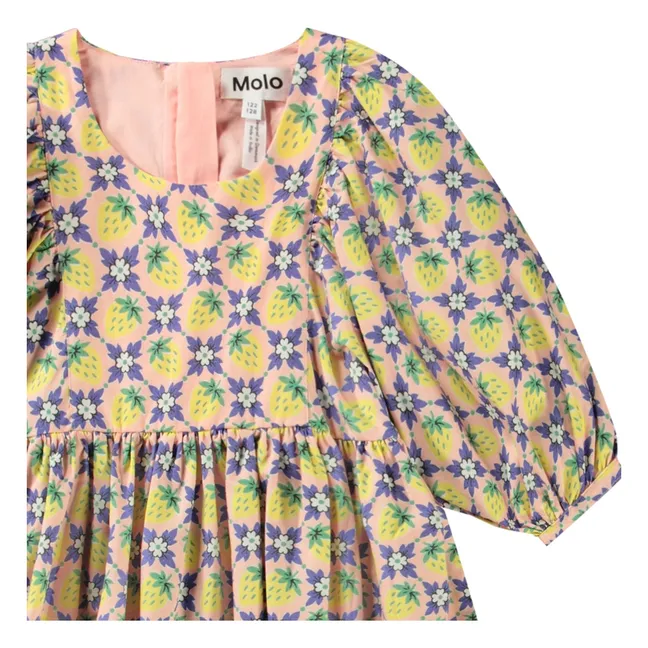 Kleid Caio Bio-Baumwolle | Pfirsichfarben