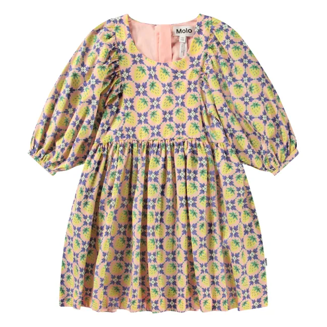 Kleid Caio Bio-Baumwolle | Pfirsichfarben
