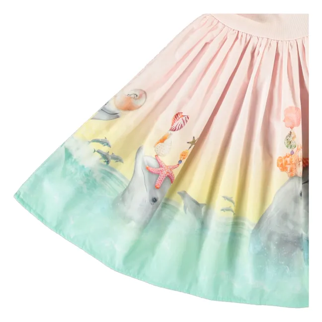 Kleid Cissa Bio-Baumwolle | Puderrosa